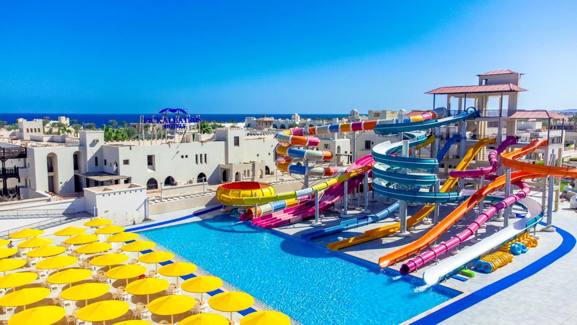 Pickalbatros Sands Port Ghalib Eksteriør billede Aqua Park