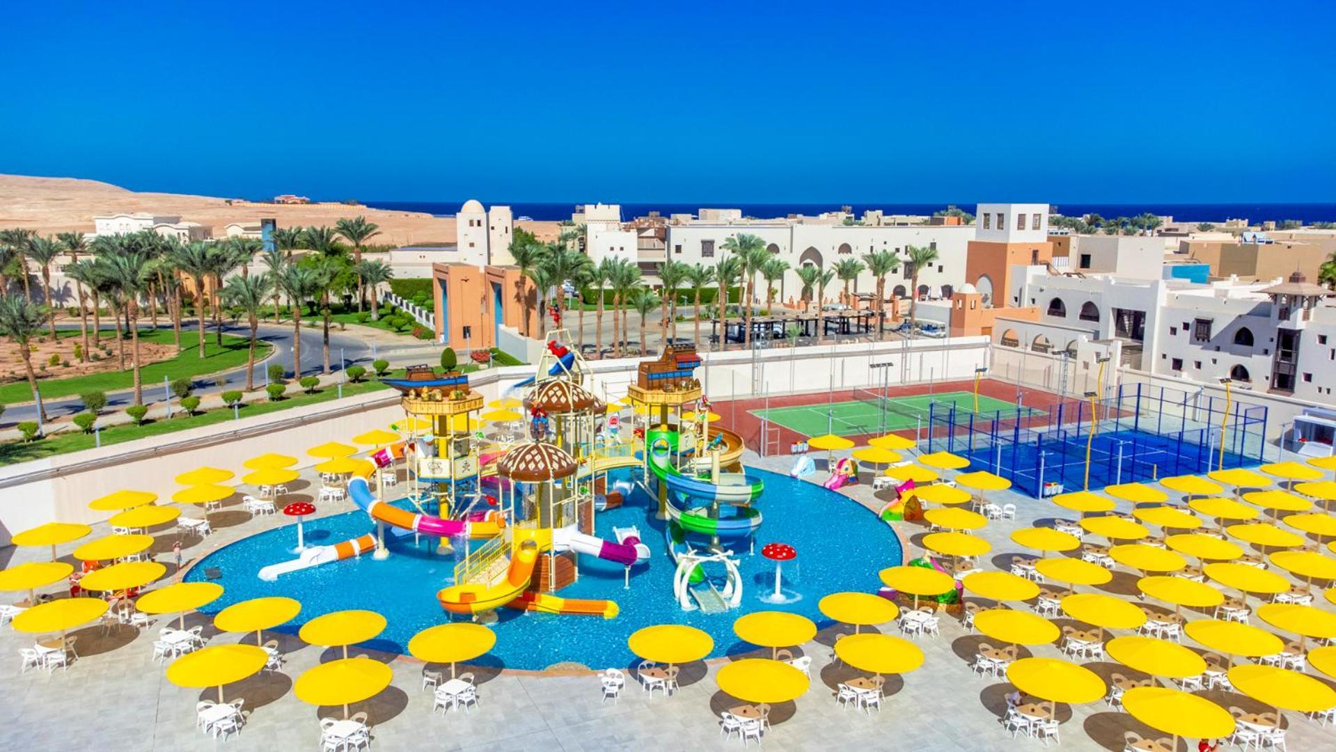 Pickalbatros Sands Port Ghalib Eksteriør billede Aqua Park at the resort